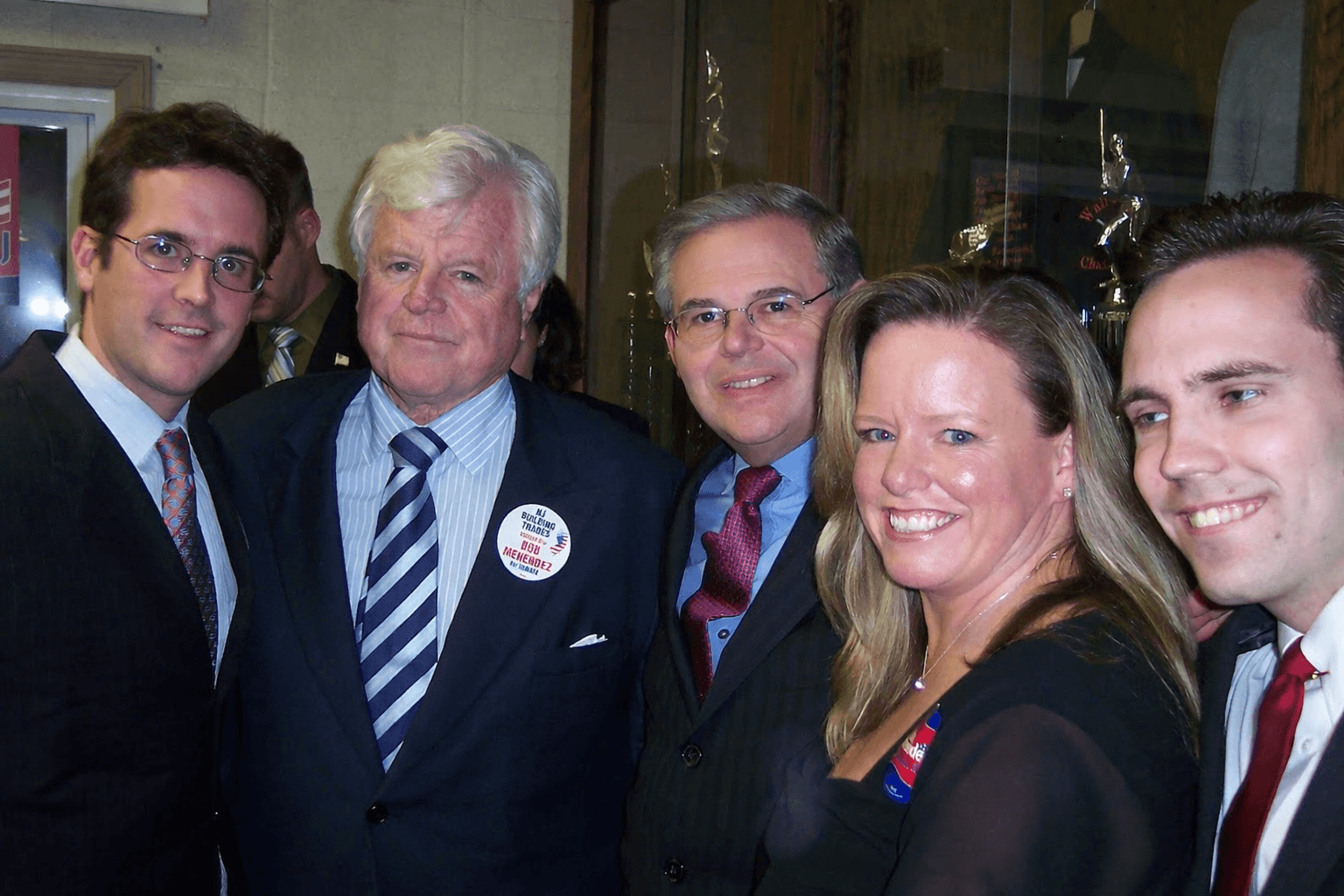 Ryan Michael Kelly at a New Jersey labor event in the mid-2000s.